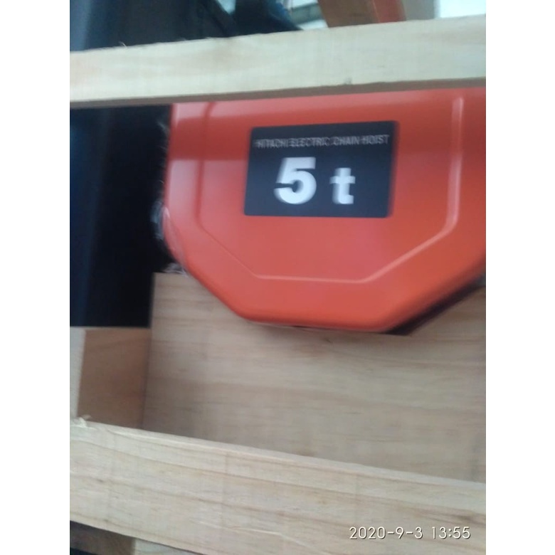 Hitachi Electric Chain Hoist 5 Ton 3 Phase