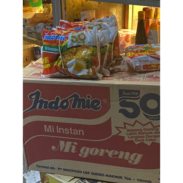 

PROMO !!! Indomie goreng mie instant 1 dus harga GROSIR