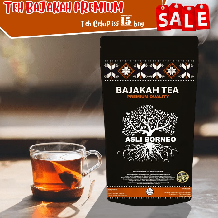 

PROMO COD - TEH BAJAKAH PREMIUM ASLI KALIMANTAN TEH CELUP KAYU BAJAKAH ASLI 100% ORIGINAL BORNEO