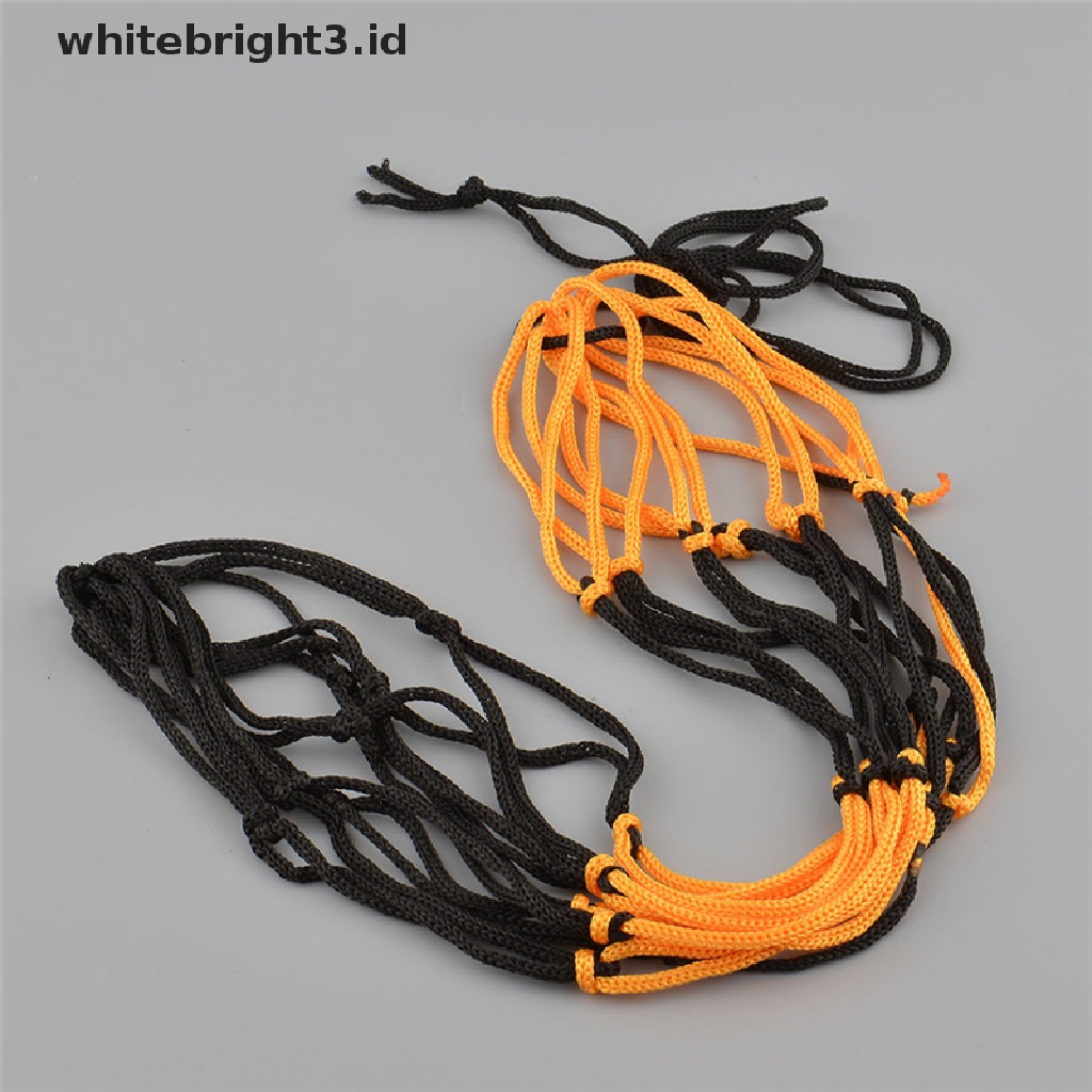 (whitebright3.id) Jaring Bola Sepak Bahan Nilon Dengan Tas Mesh