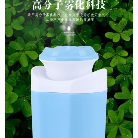 Taffware USB Humidifier Mobil Flower Style 250ml - HUMI MX-001 - Blue