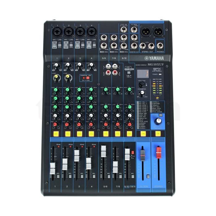 Yamaha Mg10Xuf Mixer Audio 10 Channel Fader Version 92