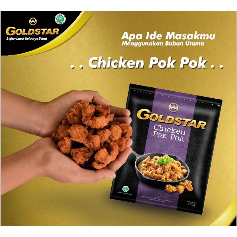 

GoldStar Chicken Nugget Pok Pok 500gr