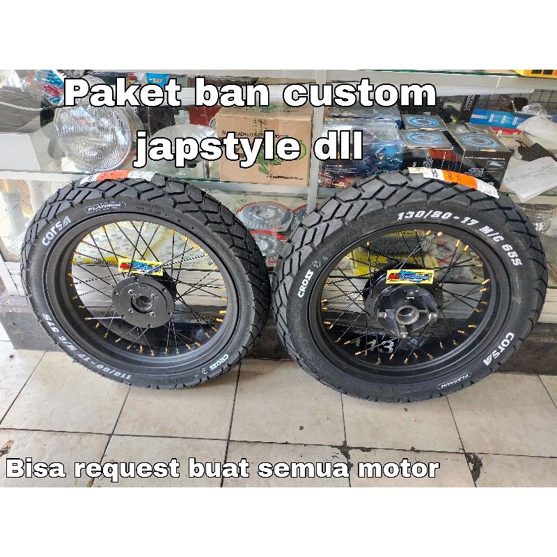 Paket ban custom japstyle grade A terbaik