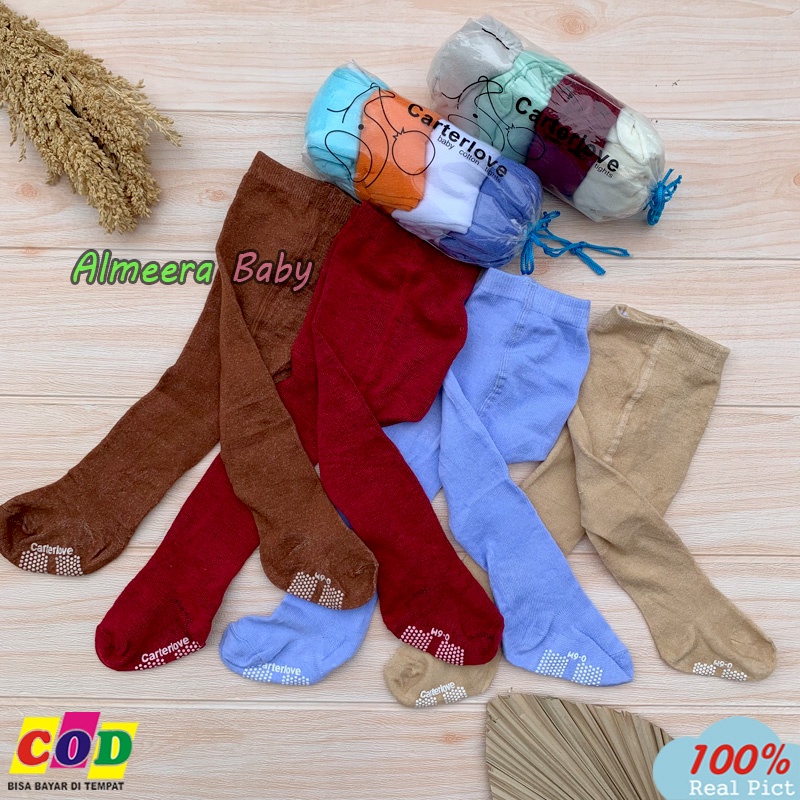 Isi 4 PCS Legging Baby Import Rekomendasi Usia 0-12 Bulan Almeera Baby And Kids