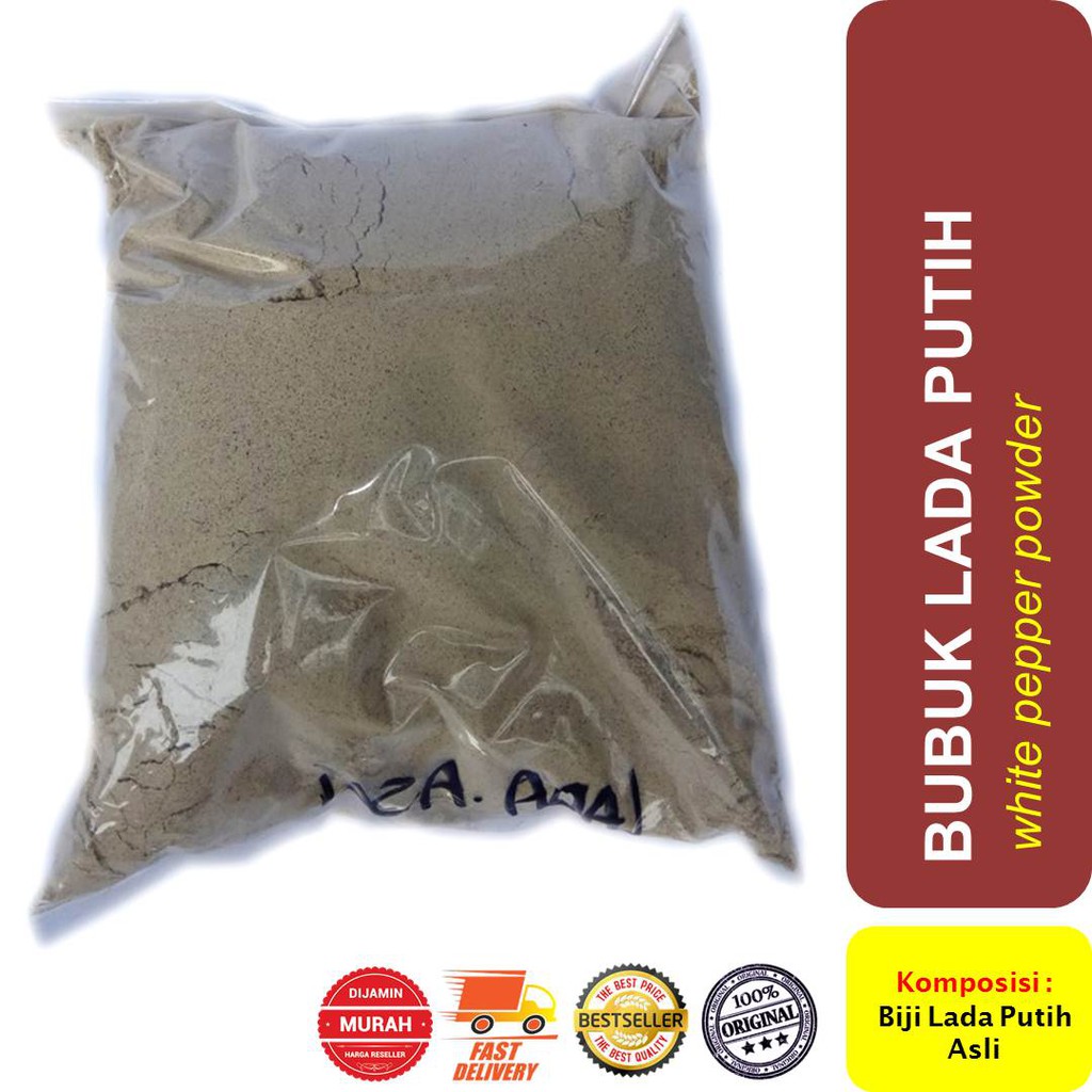 

Bubuk Lada Putih 1000 gram