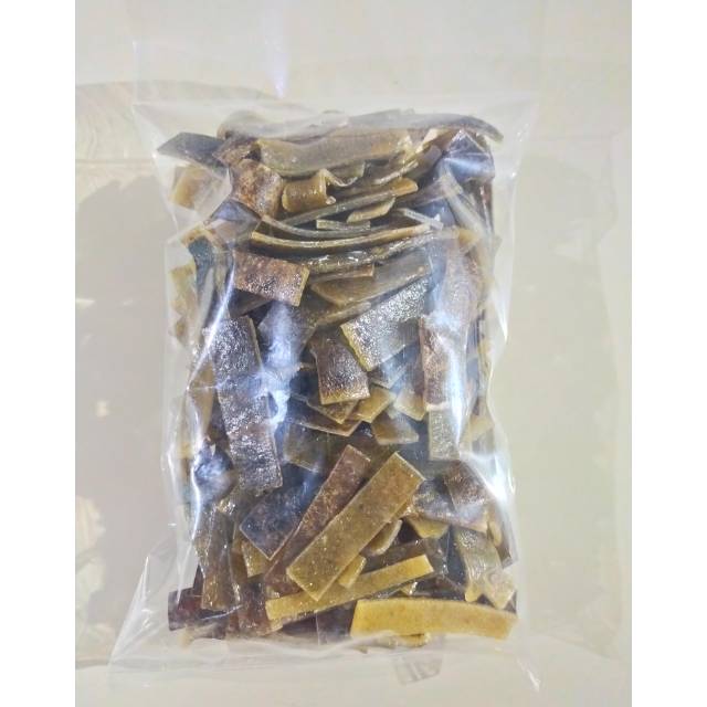 

Kerupuk rumput laut Vegan mentah