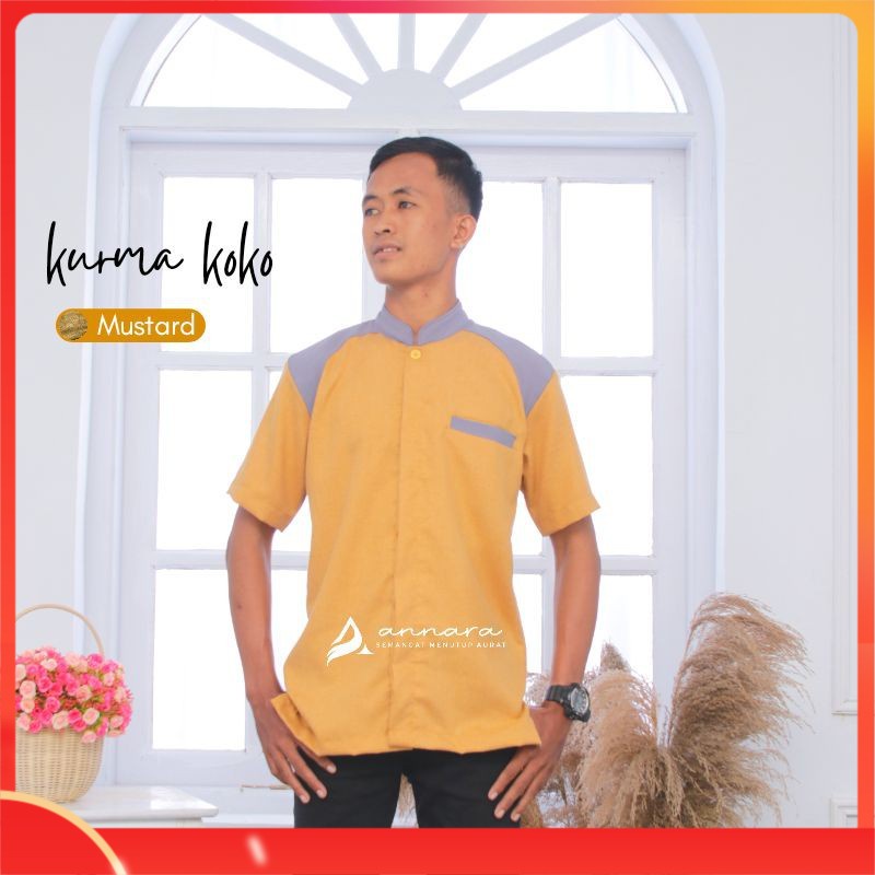 KURMA BAJU KOKO DEWASA katun Madinah