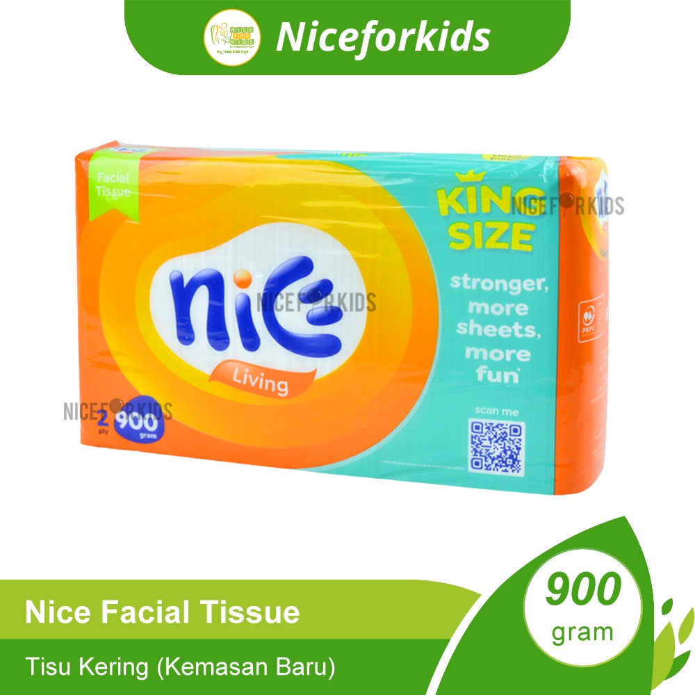 Nice Tissue Facial Tisue Kemasan 900gr