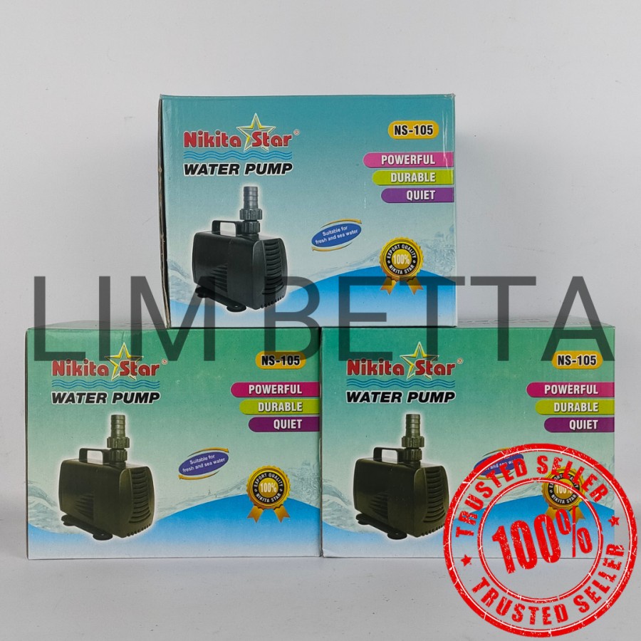 WATER PUMP NIKITA STAR NS 105 / MESIN POMPA AQURIUM