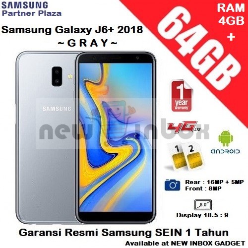 Samsung Galaxy J6 2018 Edition Black Garansi Resmi Samsung Sein