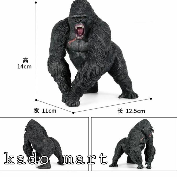 Figure Kingkong Gorilla Mainan Anak Bahan Premium