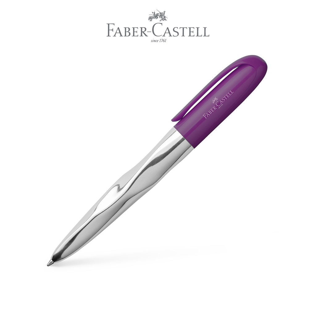 

Faber-Castell Nice Pen shiny chromed plum Ballpoint Pen