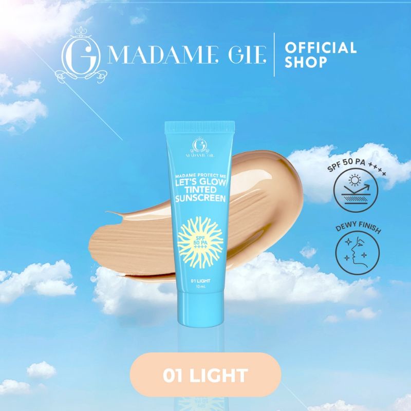 Madame Gie Protect Me Let's Glow Tinted Sunscreen Spf 50