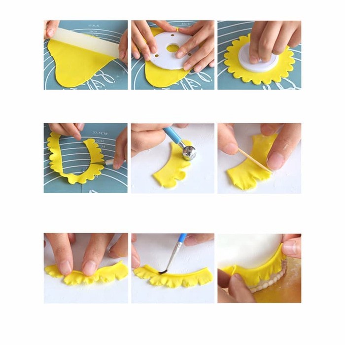 Fondant Skirt Cutter (4pcs)