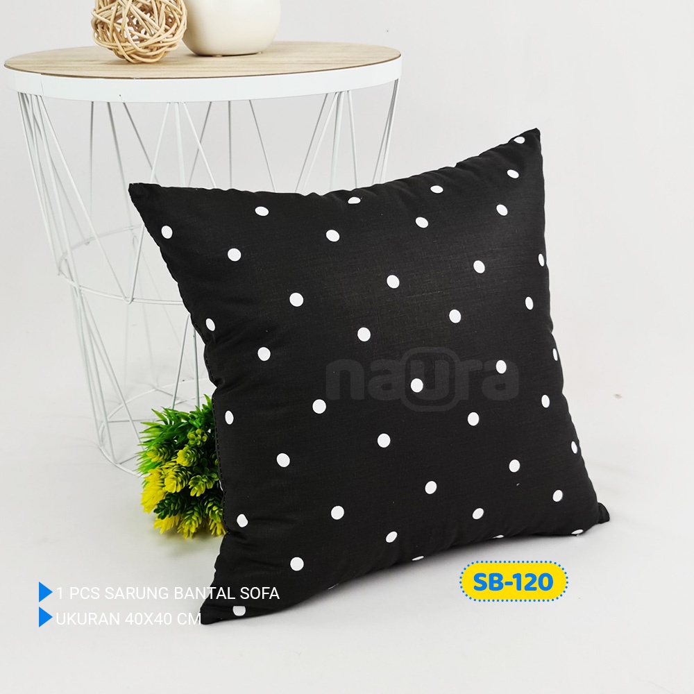 Sarung Bantal Sofa 40 x 40 - Motif Printing Motivasi
