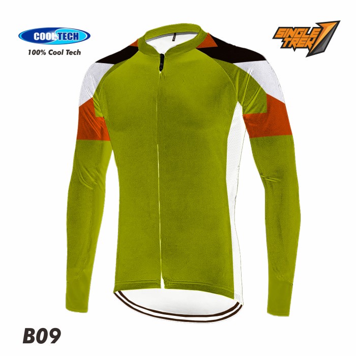 Jersey Sepeda Singletrek1 Roadbike RB XC bahan FULL Cooltech JHB B09