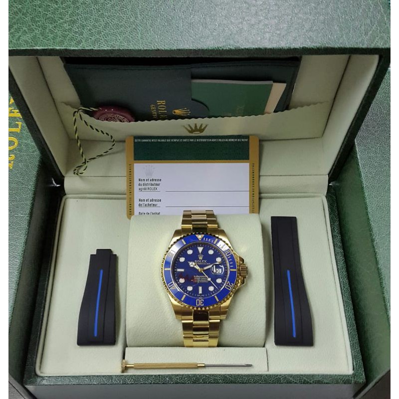 jam tangan pria Rolex Submariner Gold