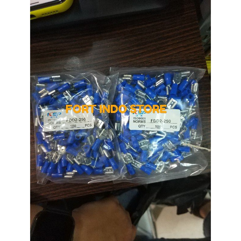 Skun Female Disconnector FDD-2-250 utk kabel 1.5-2.5mm