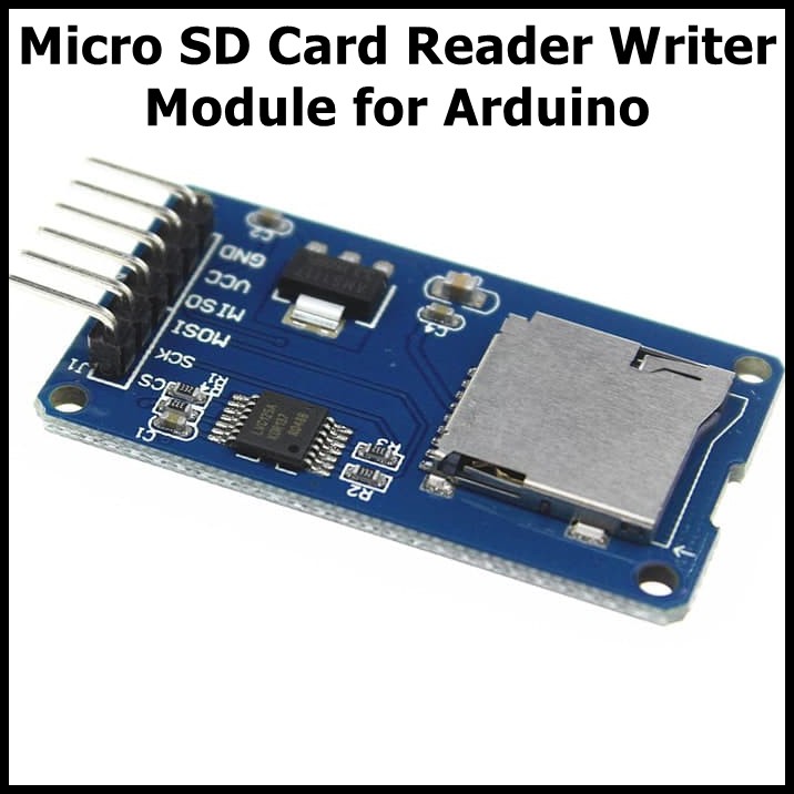 Micro SD Card Reader Writer Module for Arduino Modul Pembaca microSD