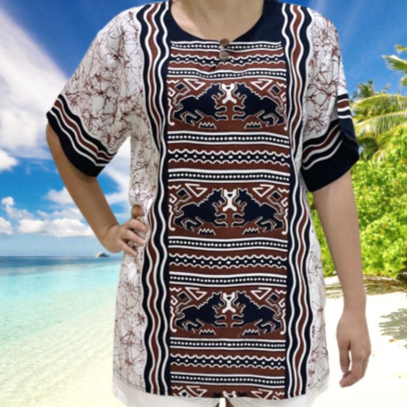 baju bali cowok cewek baju bali dewasa baju santai bali kaos bali cowok cewek bahan rayon halus dan adem