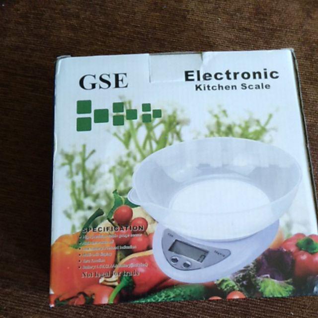 Timbangan Dapur Kue Roti Digital Mangkok Kitchen Scale Gse B 05
