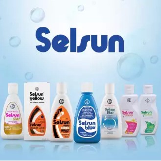 SELSUN Shampoo Conditioner Series / Sampo Anti Ketombe Blue 5 Yellow Gold 7 Herbal Flowers by Ailin