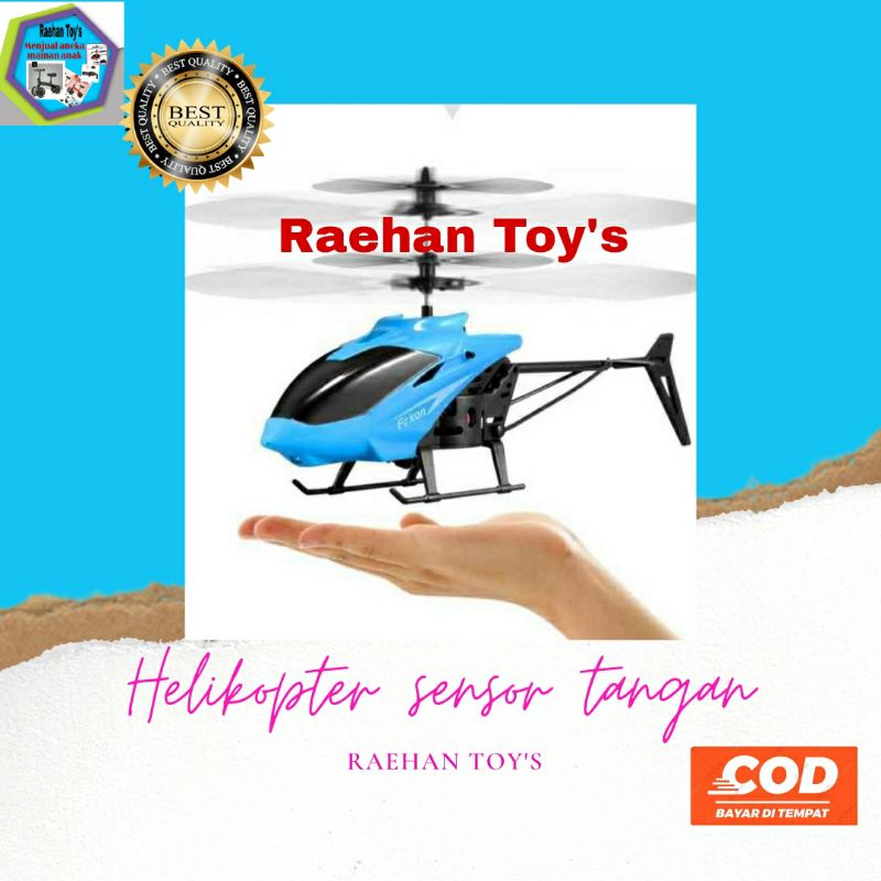 mainan helikopter sensor tangan|helikopter remot control | helikopter rc mini berlampu| pesawat remo