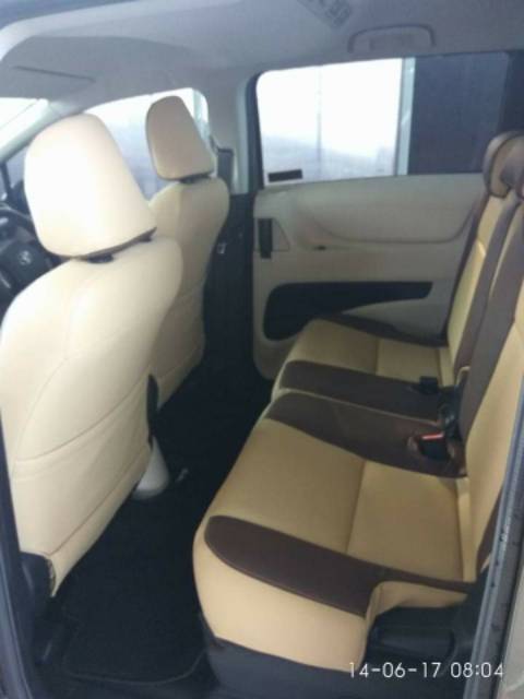 Sarung jok mobil HONDA BRIO bahan MB-TECH CAMARO-2