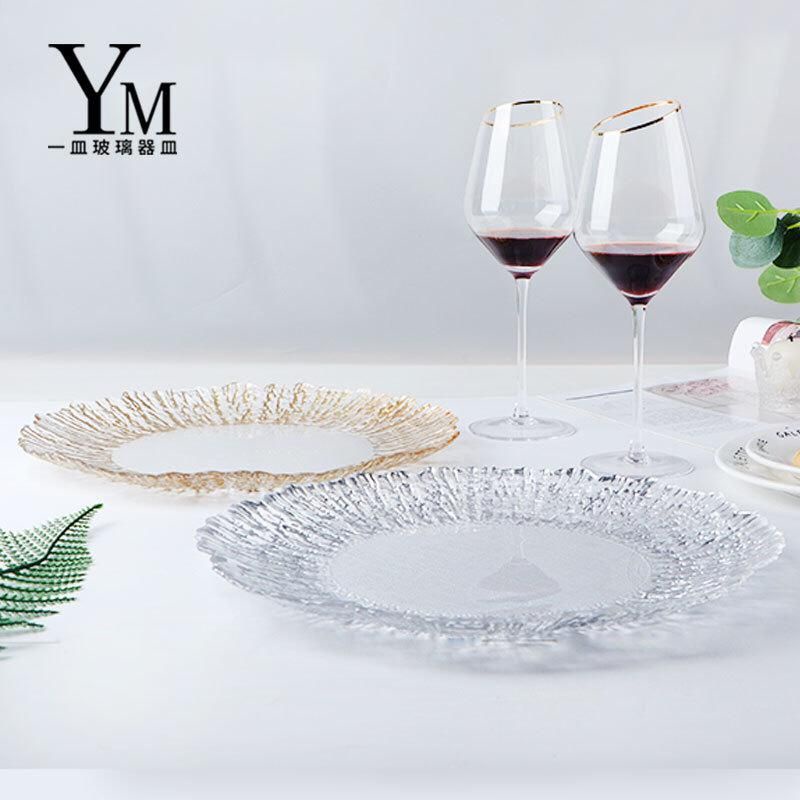 Piring saji kaca mewah, made in china