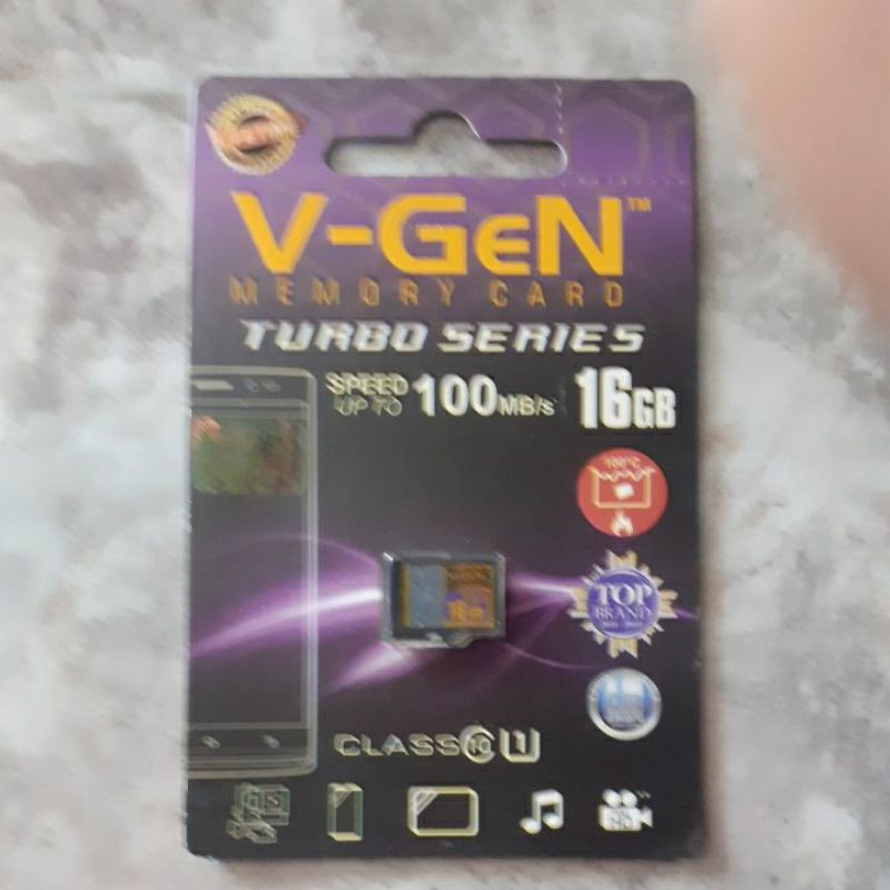 Kartu Memori MicroSD V-GEN 16 GB Original