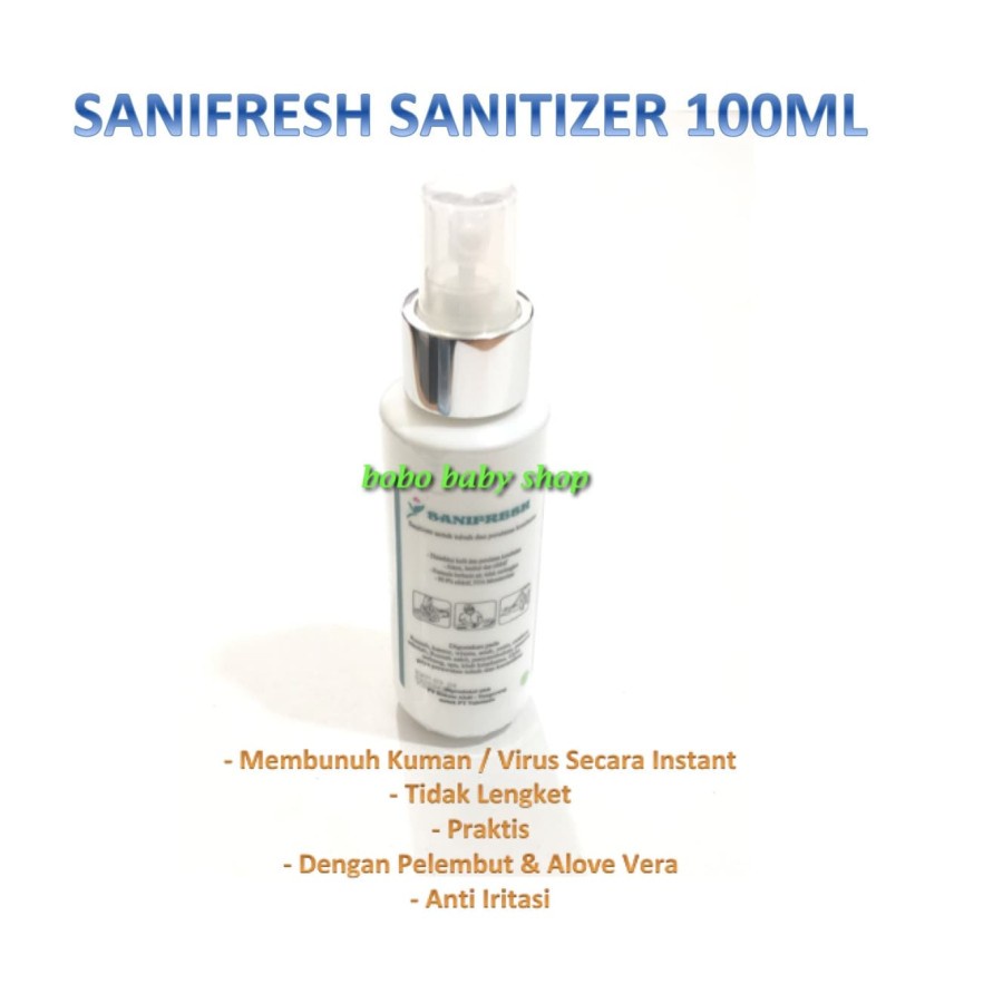 SANIFRESH 100ml Hand Sanitizer Spray