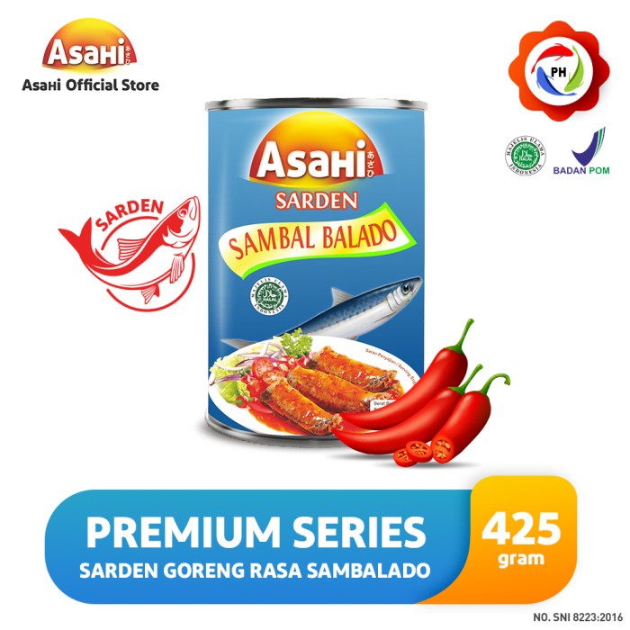 

f0fbfe00 Asahi Premium Sarden Rasa Sambalado 425 Gr Ds1Gk