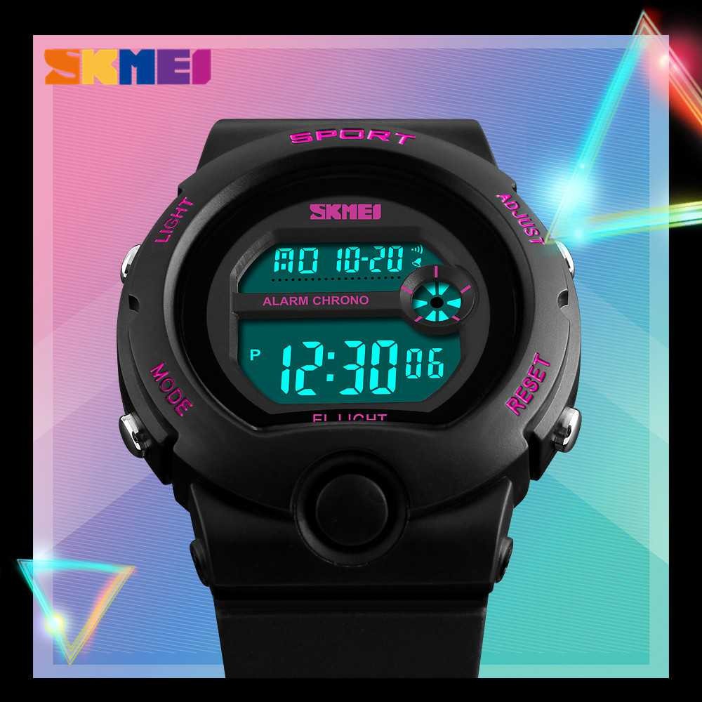 Skmei Jam Tangan Digital Wanita Murah Jamtangan Cewek Terbaru Skmai Watch Waterproof Remaja Terlaris