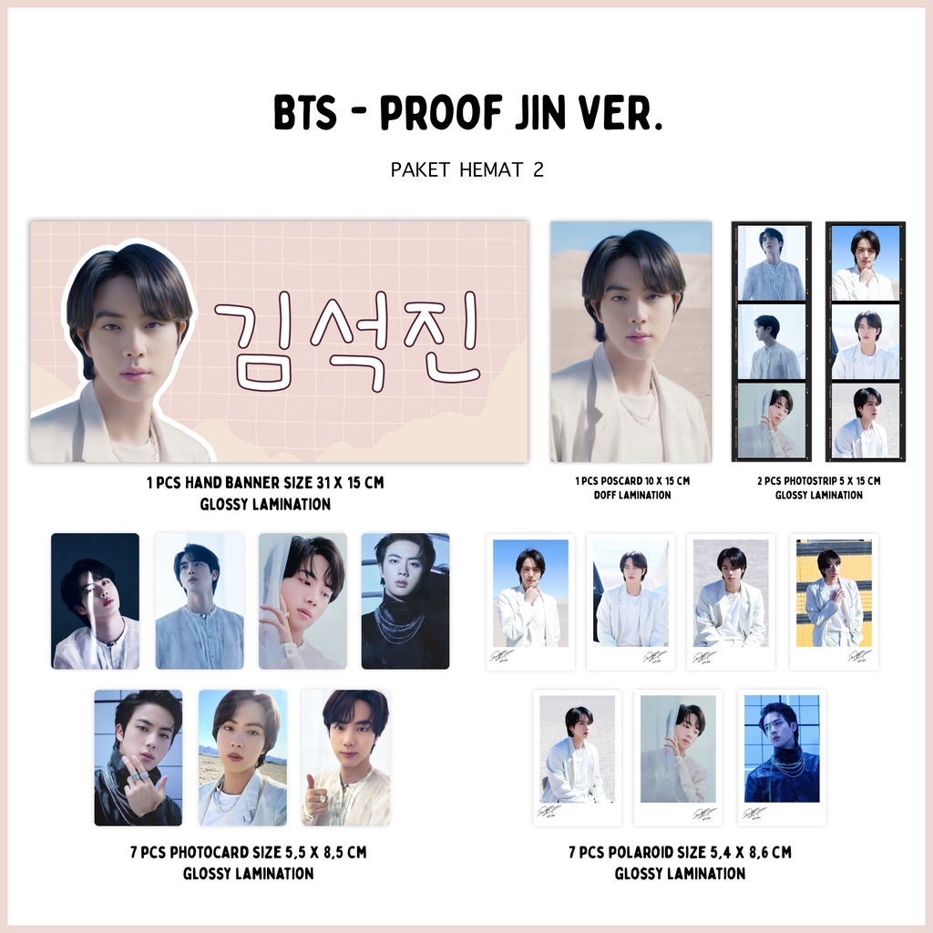 Fankit BTS Proof