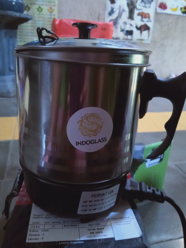 Mug Listrik Electric Heater Cup Teko Cangkir Pemanas