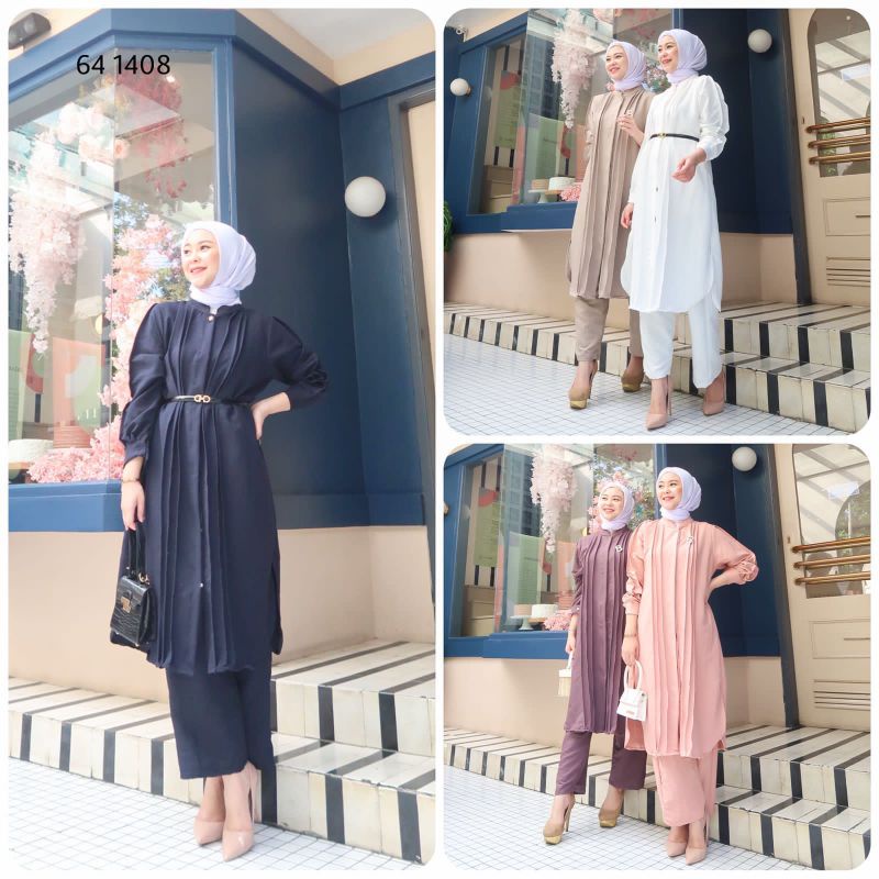 SET CELANA LONG TUNIK MURAH KASNDRA IMPORT
