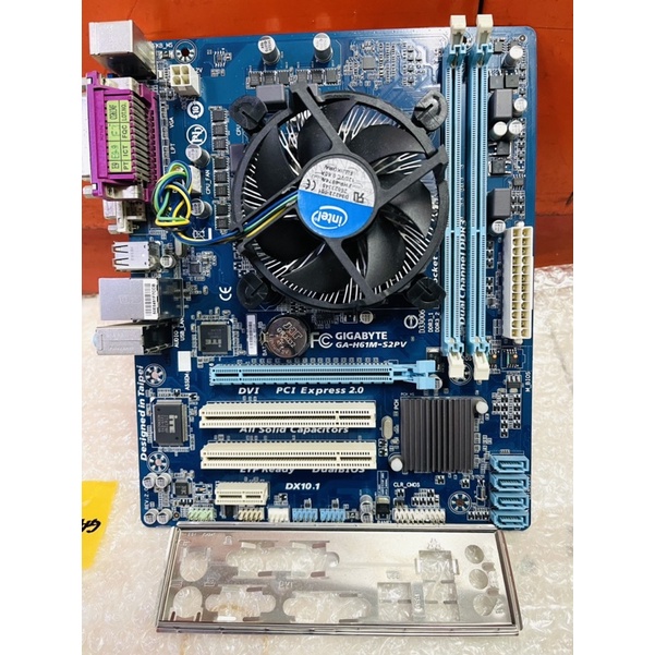 Mainboard H61 gigabyte / Asus core i5 3470 fan ram 8gb