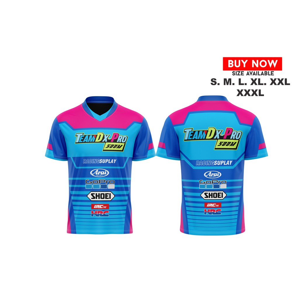 JERSEY KAOS BAJU RACING GX1 SERIES RACING SEPEDA MOTOR GRATIS NICKNAME