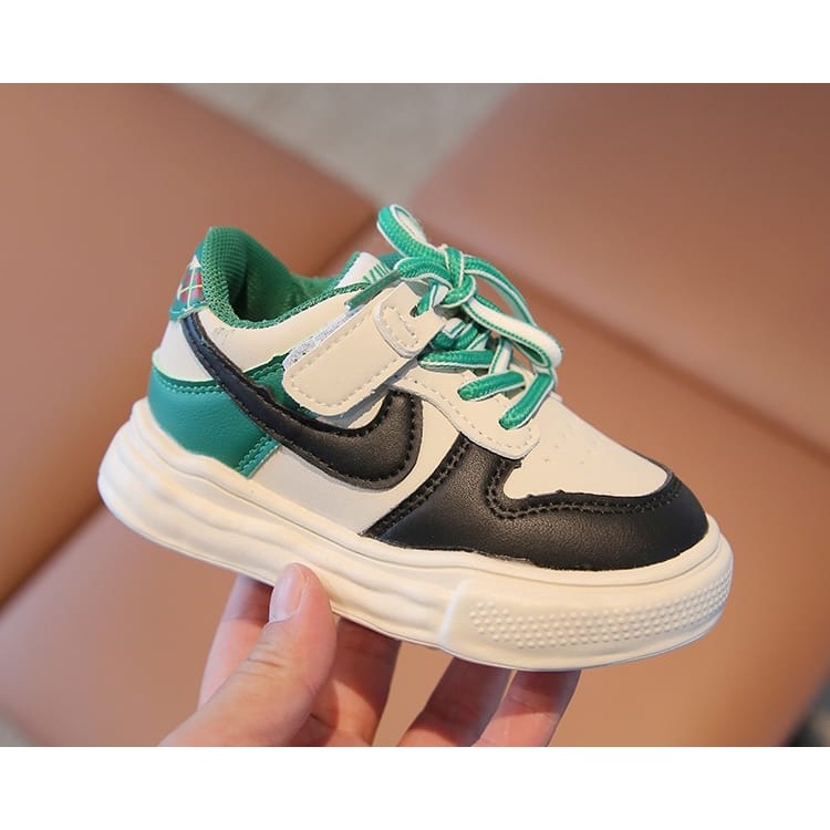 READY!!! sneakers anak perempuan dan laki laki keren usia 0-6 tahun sepatu empuk ala korea import premium / ananakstore