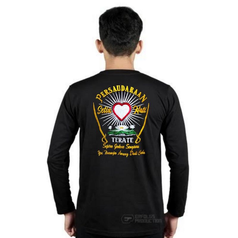 KAOS PSHT PANJANG BORDIR