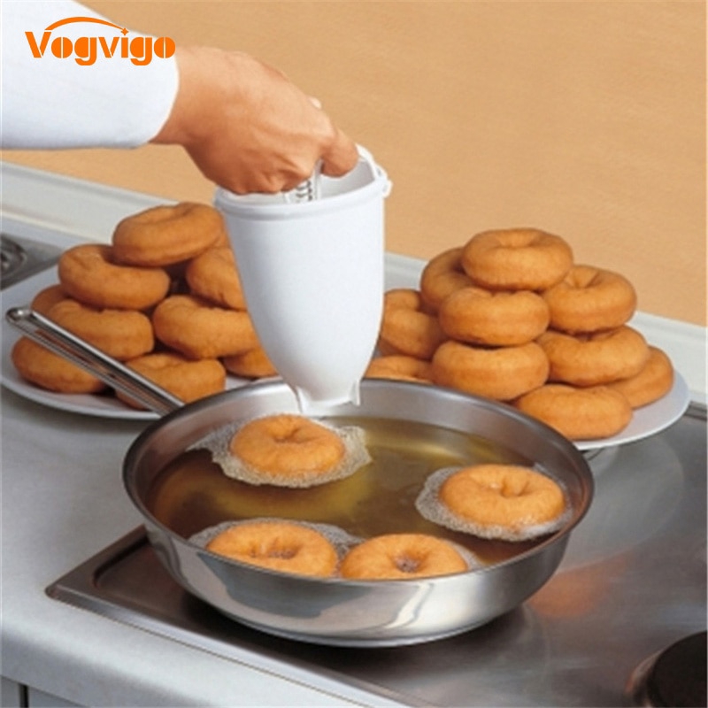 VOGVIGO Alat Pembuat Adonan Donat DIY Drop Donut Maker Tool