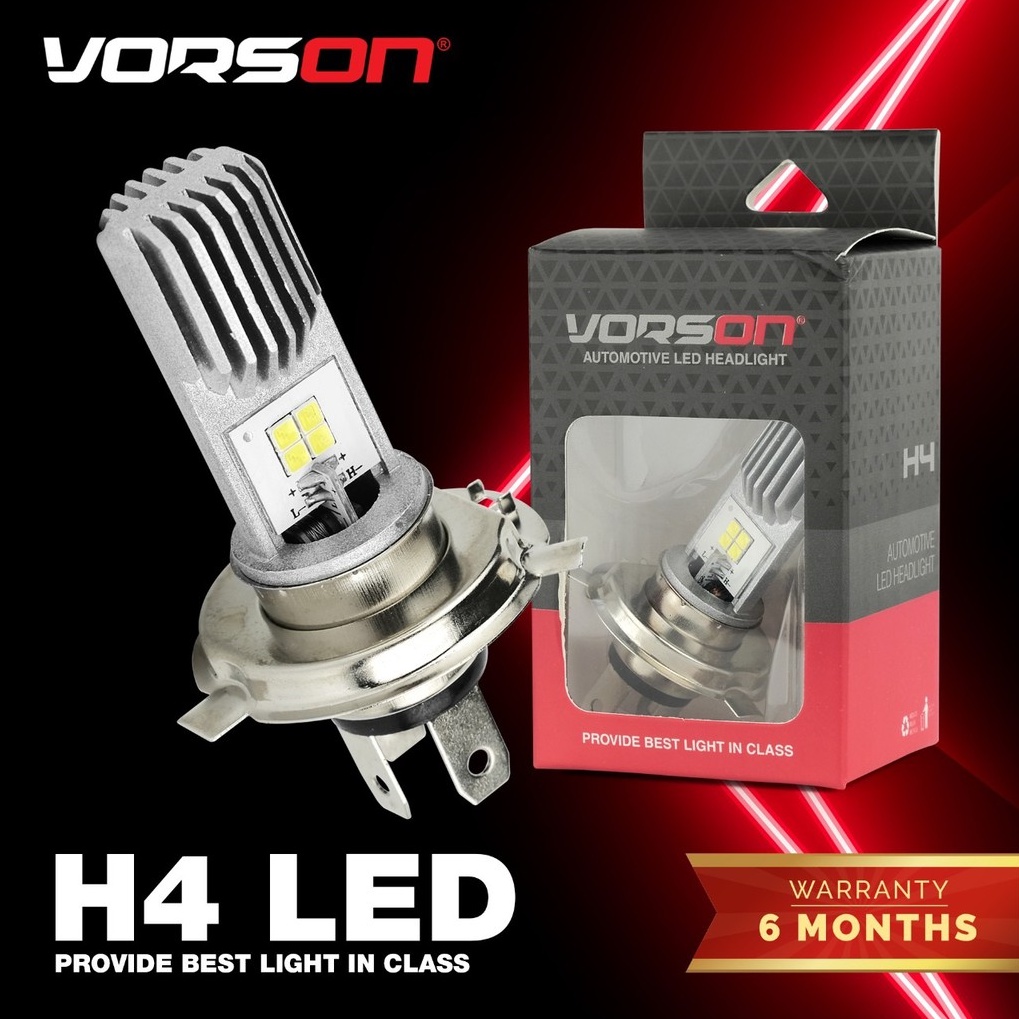 Lampu Depan LED Utama Motor Scoopy Vixion VORSON H4 LED