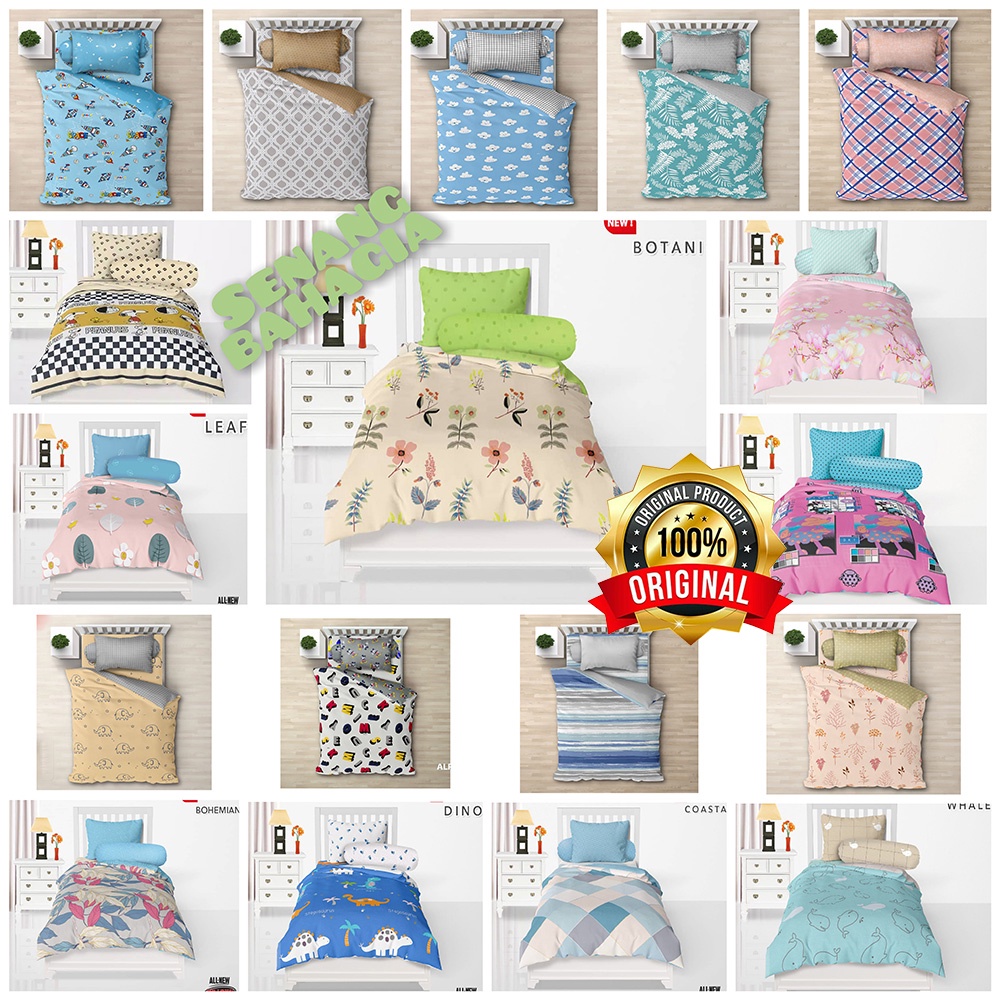 Seprai My Love Sprei My Love Katun Twill Single 120 x 200 Tinggi 30 cm Sprei Katun Sprei Lembut Spre