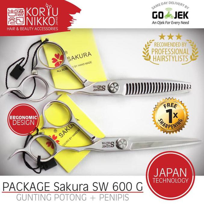 

Koryu Nikko Scissors - Paket Gunting Sakura SW 600 G - Silver |ORIGINAL KUALITAS |HOTLIST | TERBARU