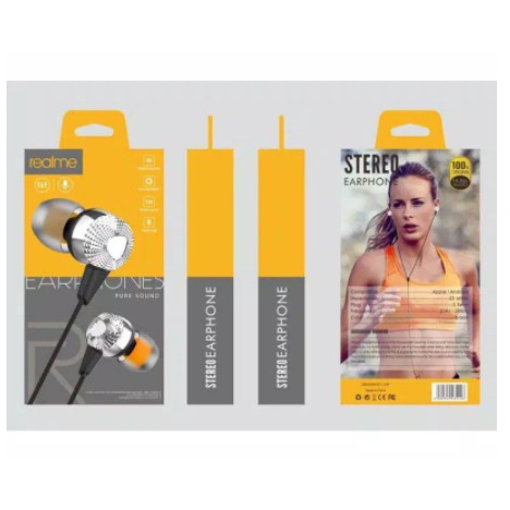 Headset Handsfree Hf Realme AT-163 Earphone AT163