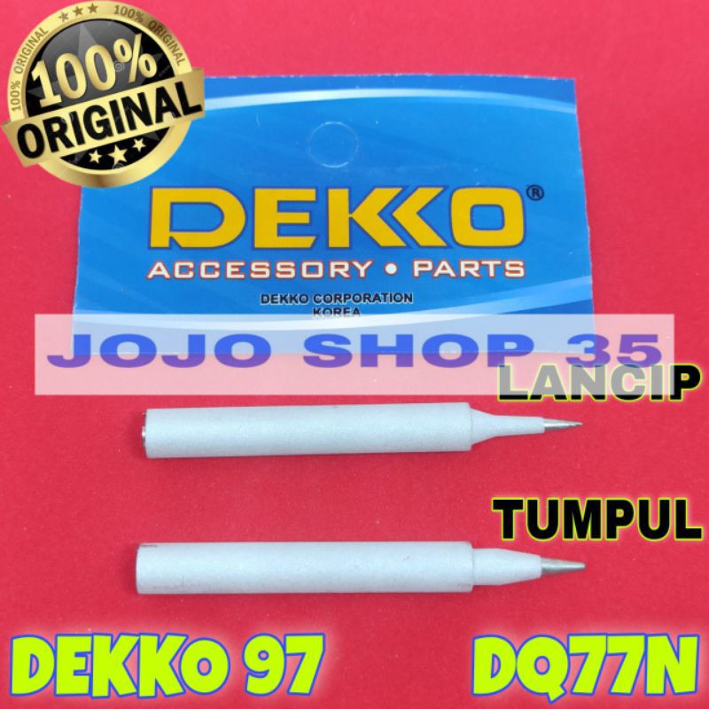 Ujung Mata Solder Dekko DQ 77 DQ77 DQ77N DQ-77N DQ 77N Deko Soldering Gun Dekko97 UJUNG Dekko 97