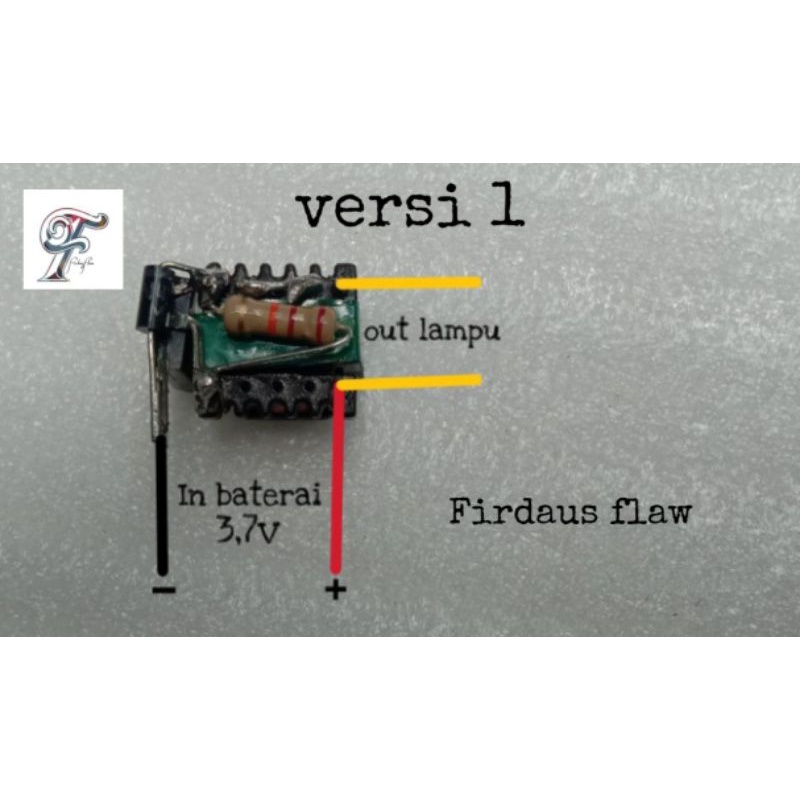 Kit jt atau joule thief dc to ac