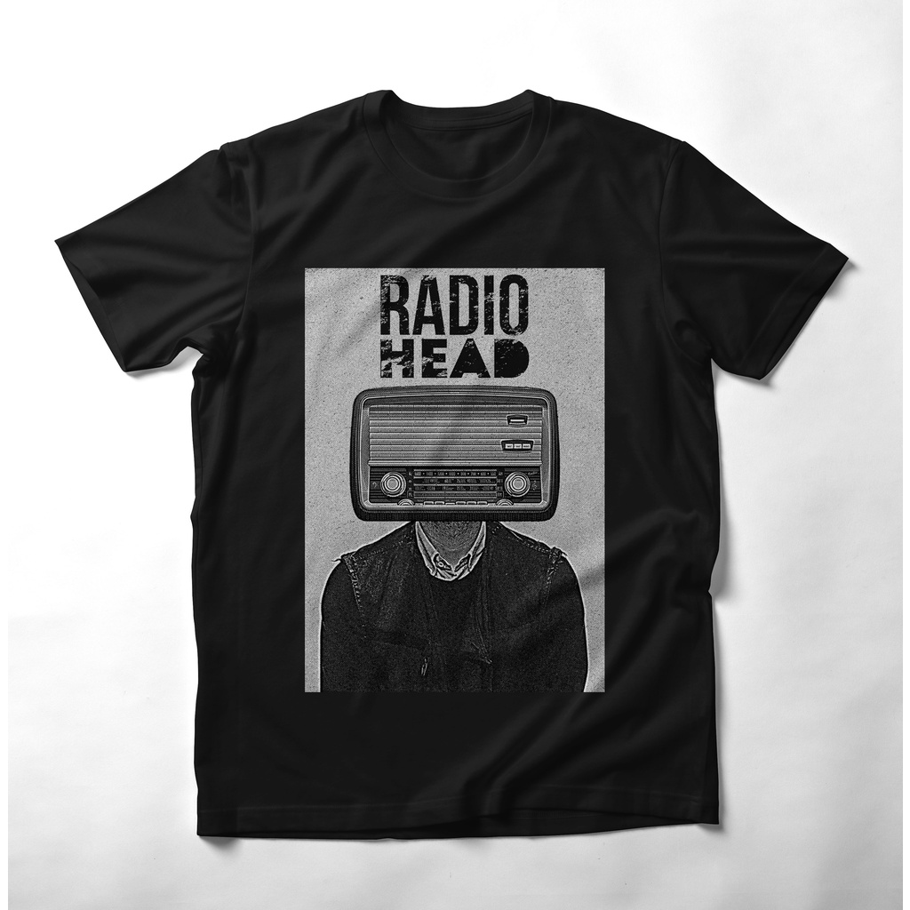 KAOS PENDEK RADIOHEAD ORIGINAL DISTRO - KAOS RADIOHEAD - KAOS MUSIC - KAOS DISTRO TERBARU