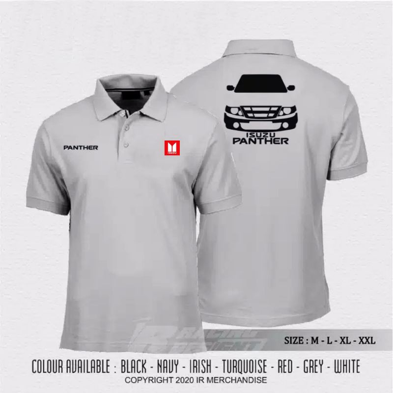 Polo Shirt Isuzu Panther / Kaos Polo Mobil Isuzu Panther Fremium